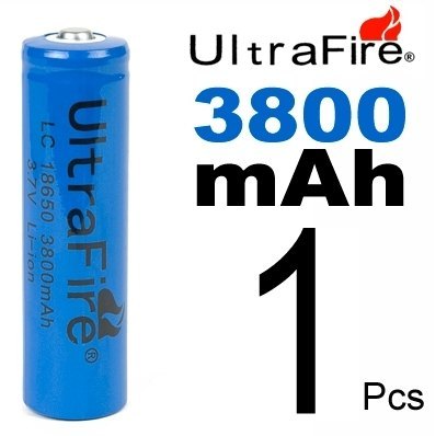 Pila Bateria 18650 Recargable Litio Ion