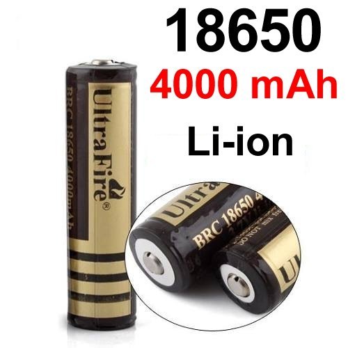 Pila Bateria 18650 4000mAh Litio Ion