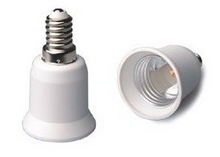 Adaptador rosca E14 a E27 Casquillo