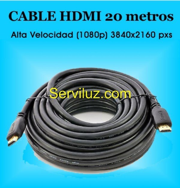 Cable HDMI 20m de Alta Calidad