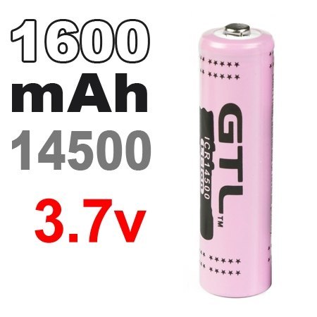 Pila Bateria 14500 3.7v Litio