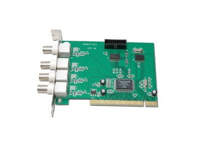 Tarjeta PCI DVR 4 canales 50Fps SLCV 8104C